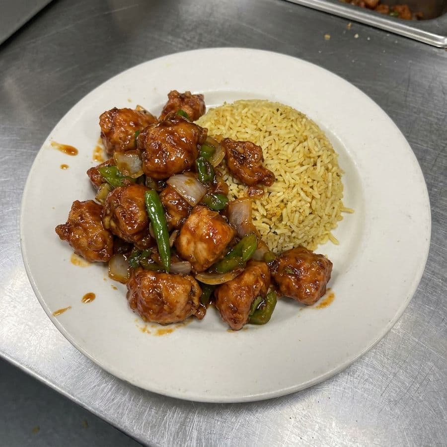 Poulet au piment combo / Chilli Chicken Combo