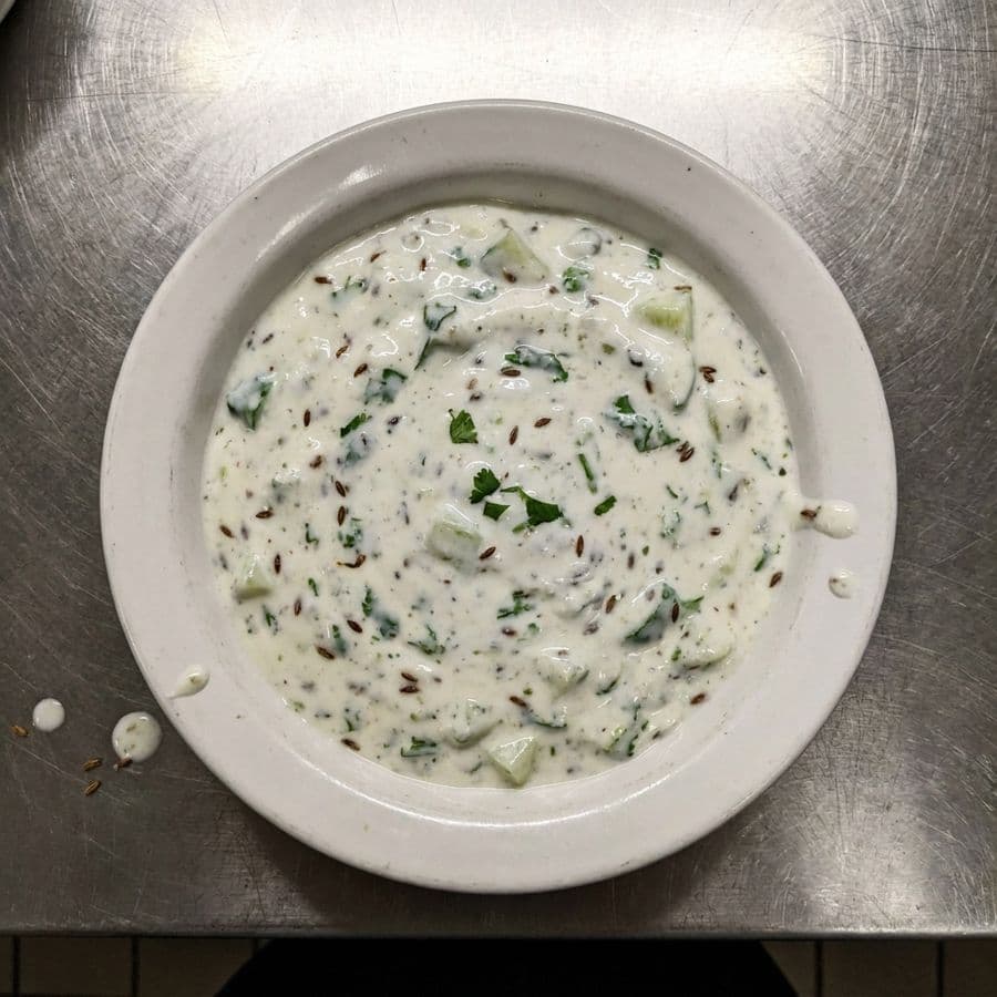 Raita de légumes mixtes / Mixed Vegetable Raita