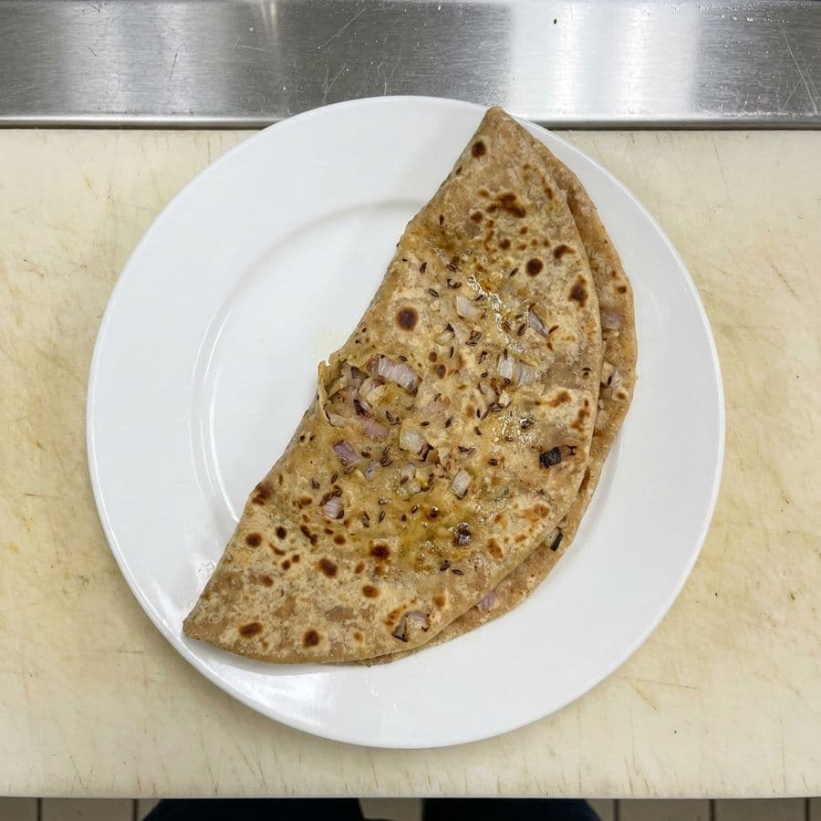 Oignon paratha / Onion Paratha