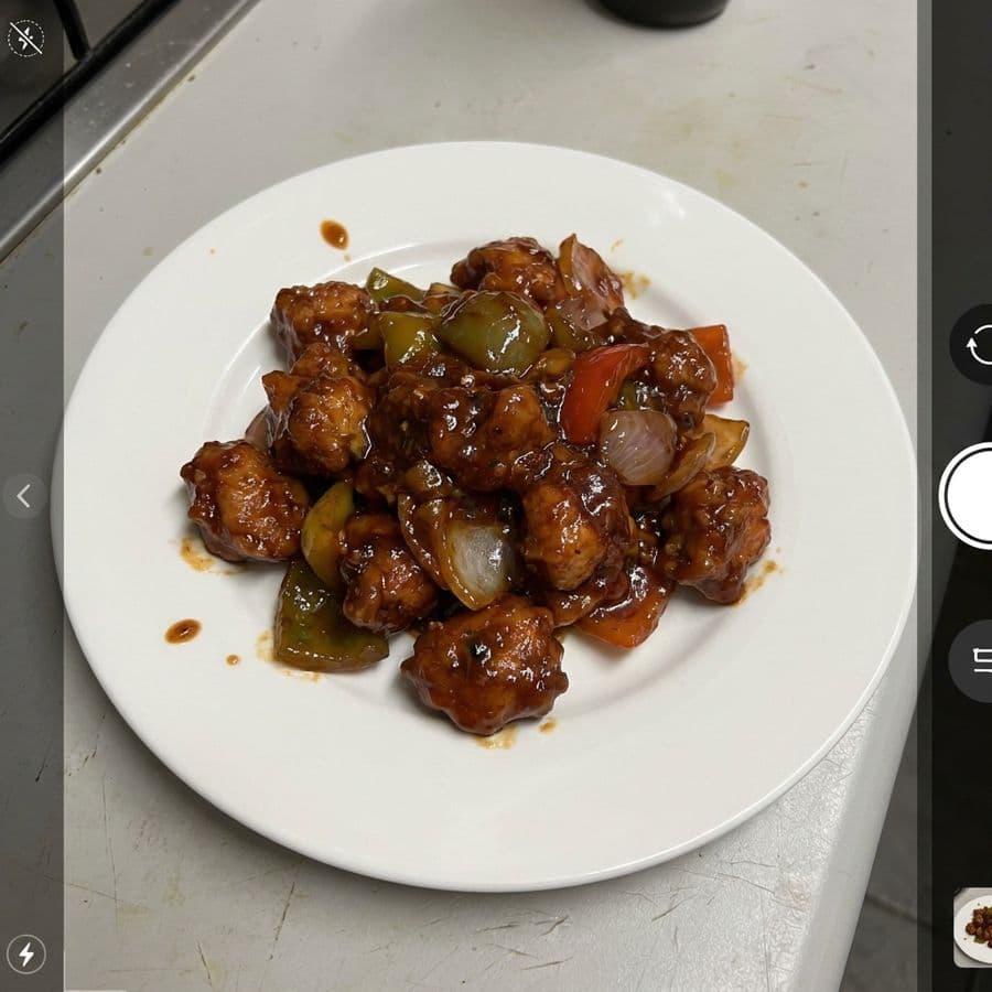 Poulet au poument / Chilli Chicken