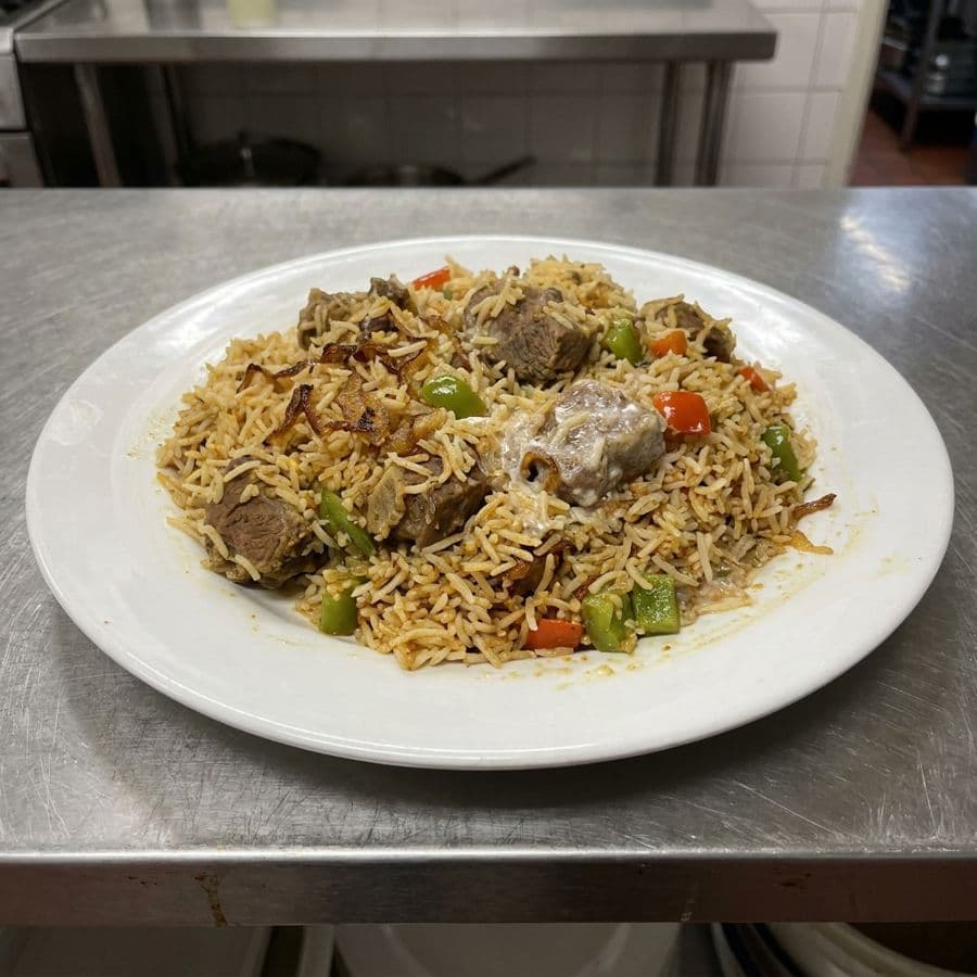 Biryani d'agneau / Lamb Biryani