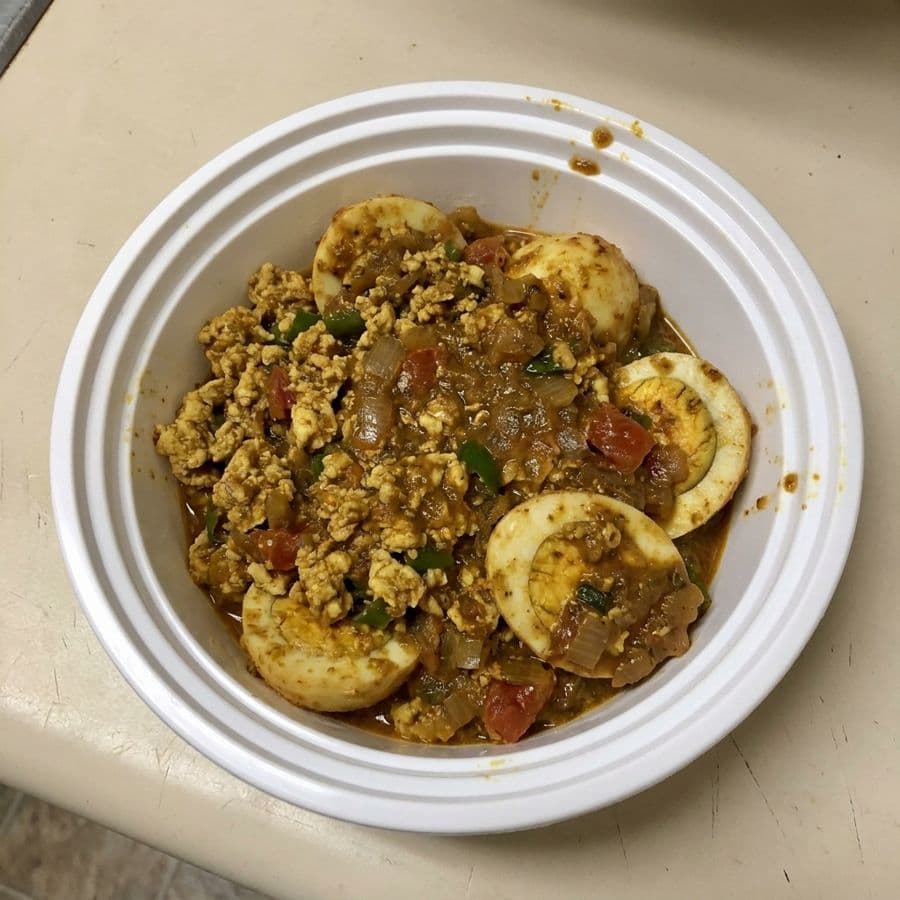 Cari aux œufs / Egg Curry
