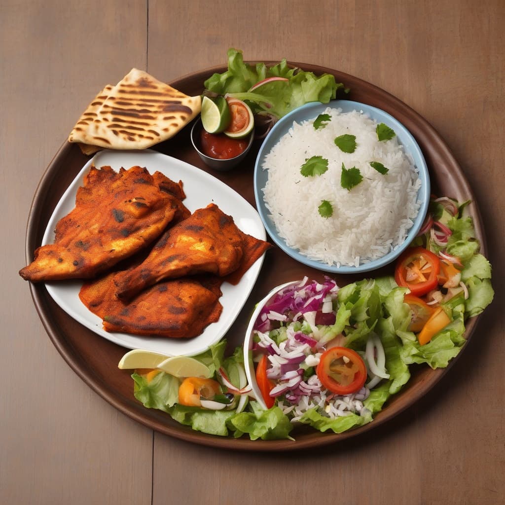 Poisson tandoori combo / Tandoori Fish Combo