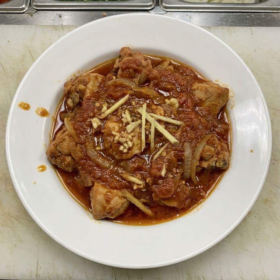 Poulet kadhai / Chicken Kadhai