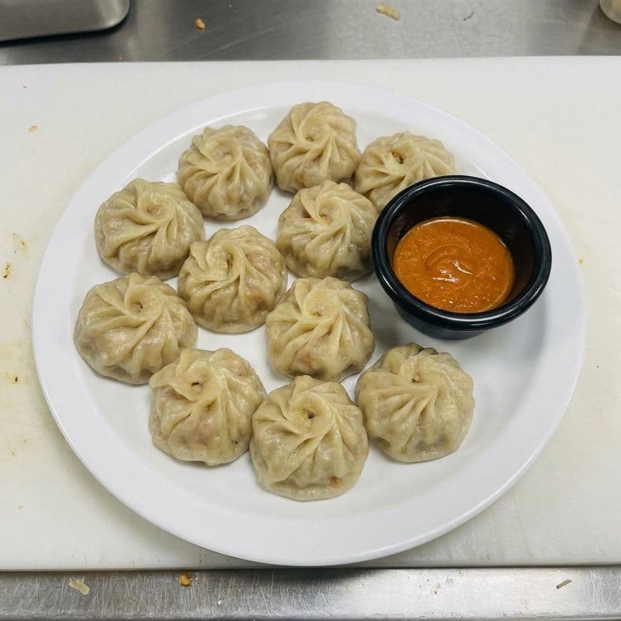 Momos au poulet / Chicken Momos