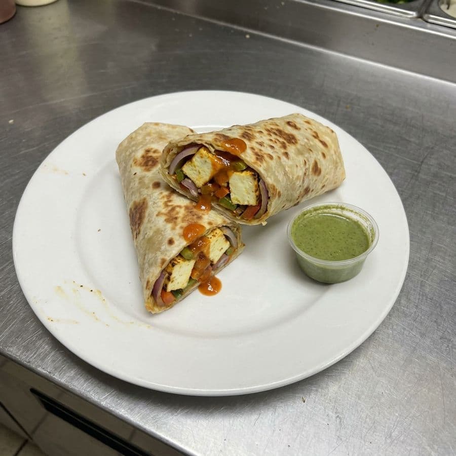Wrap au paneer tikka / Paneer Tikka Wrap