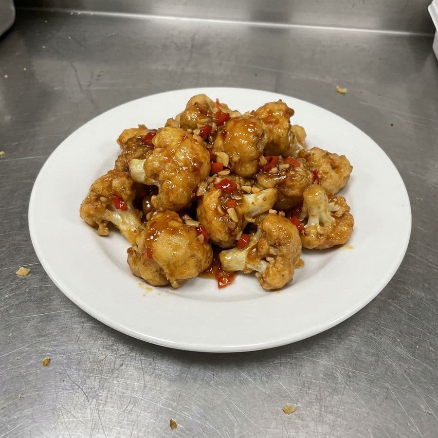 Chou-fleur miel chilli / Honey Chilli Cauliflower