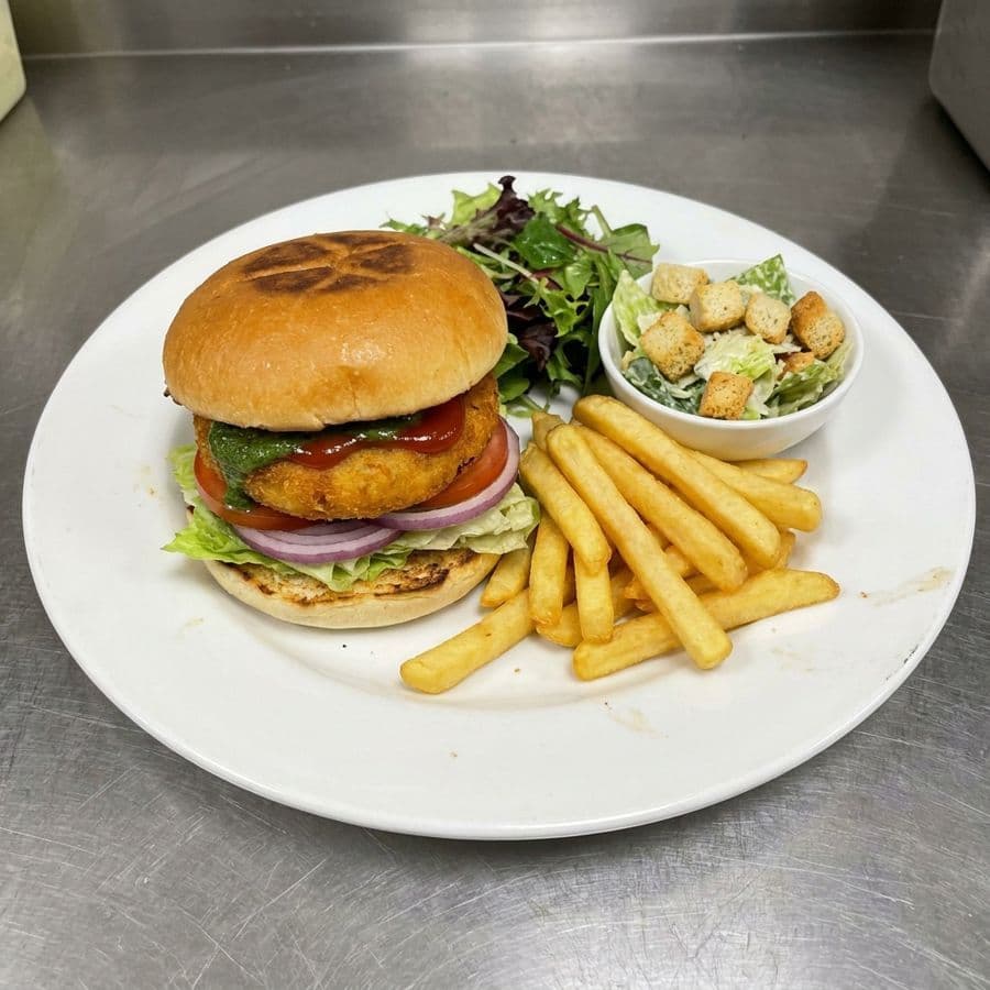 Burger Aloo tikki / Aloo Tikki Burger