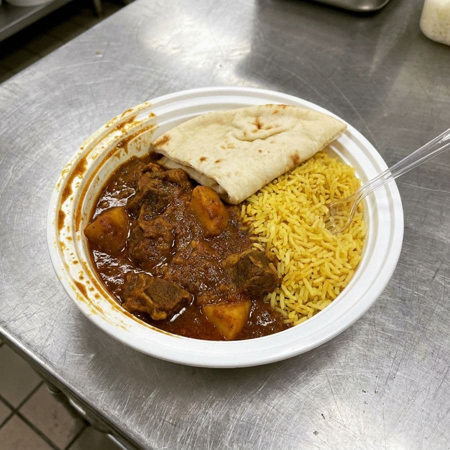 Cari d'agneau combo / Lamb Curry Combo