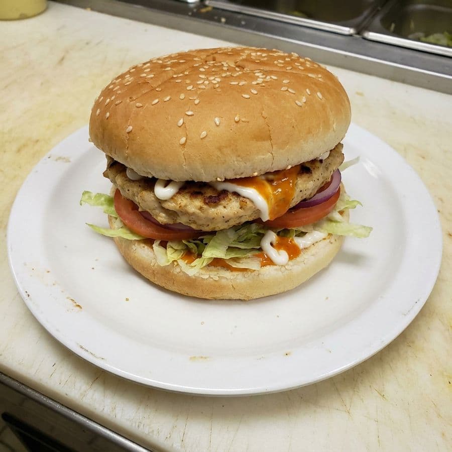 Burger au poulet / Chicken Burger