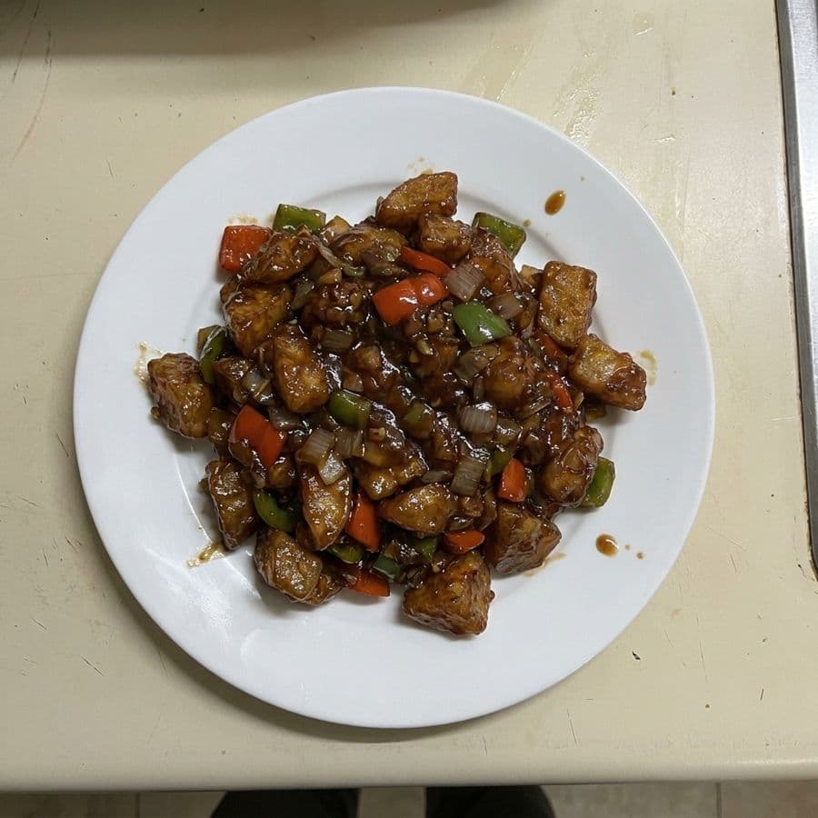 Patates au miel chilli / Honey Chilli Potato
