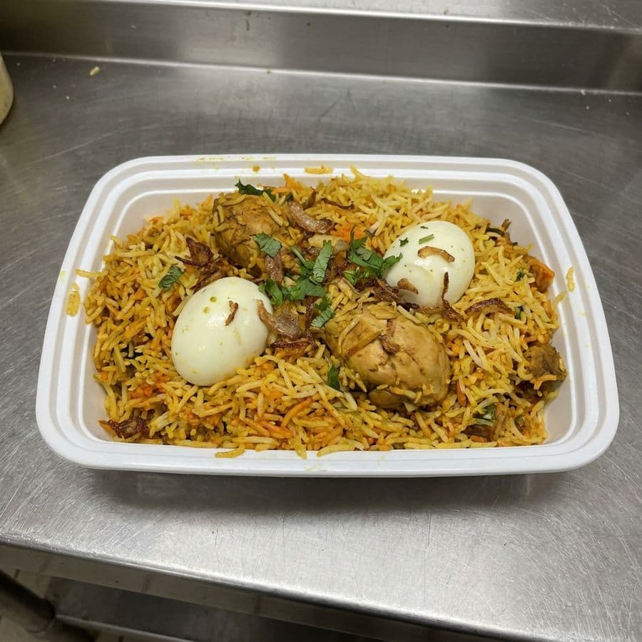 Biryani aux œufs et au poulet / Eggs & Chicken Biryani
