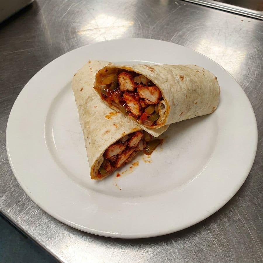 Wrap au poulet au piment / Chilli Chicken Wrap