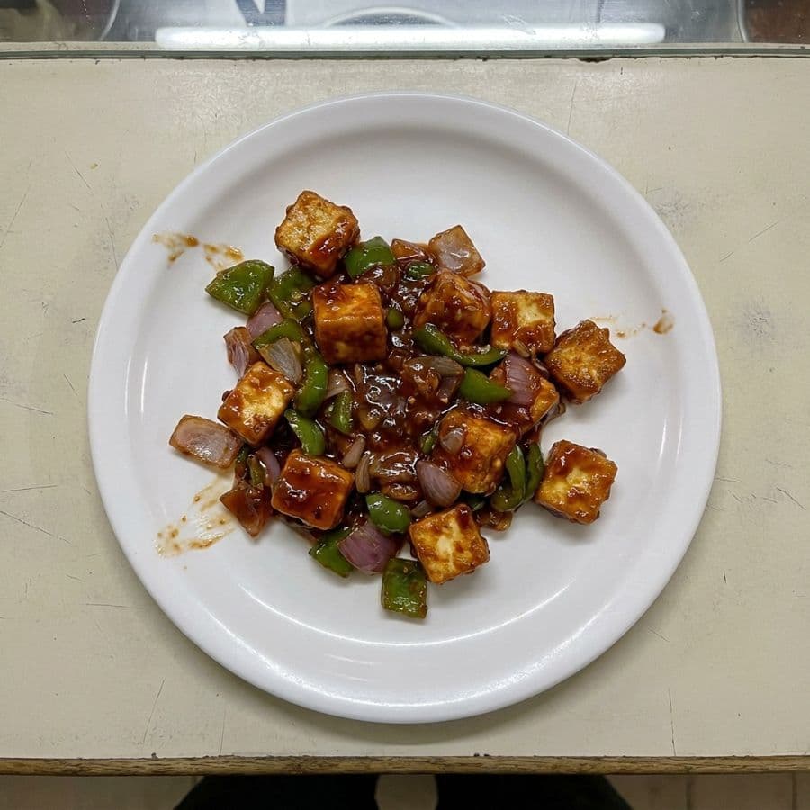 Paneer au piment / Chilli Paneer